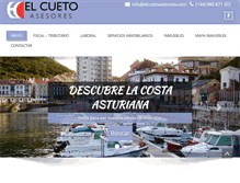 Tablet Screenshot of elcuetoasesores.com